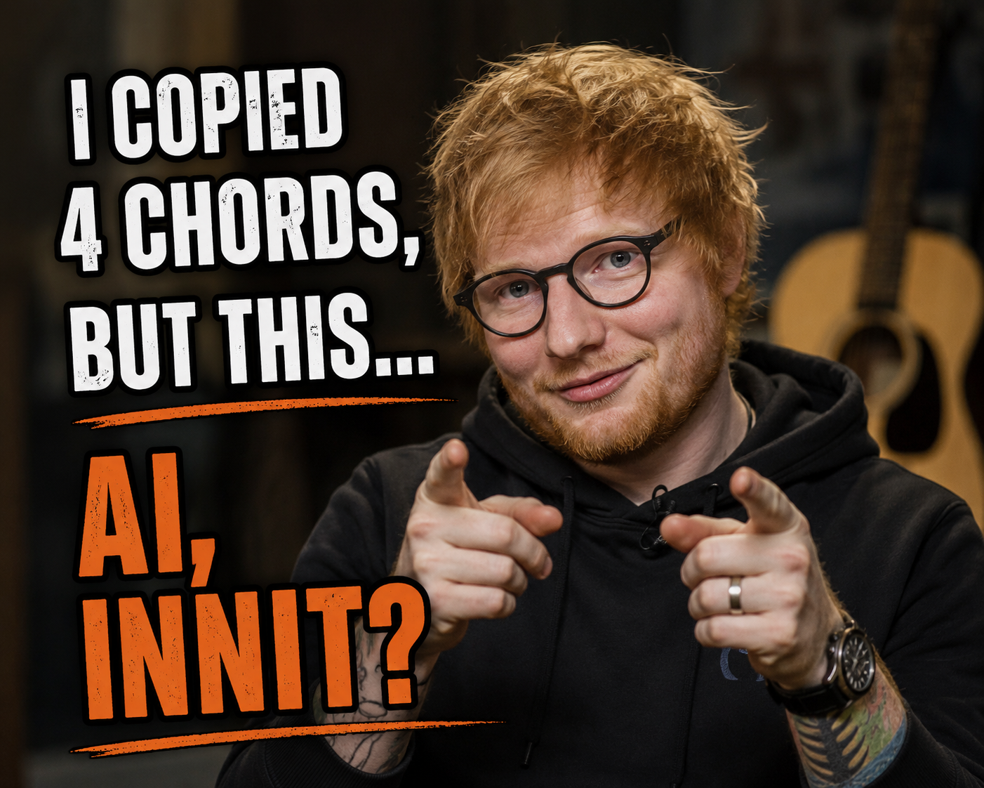 Four chords AI innit meme